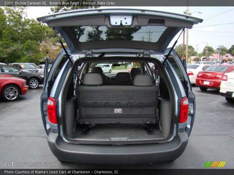 Butane Blue Pearl / Medium Slate Gray 2005 Dodge Caravan SE