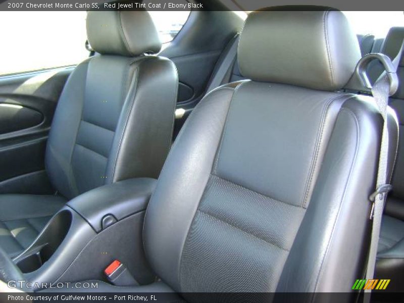 Red Jewel Tint Coat / Ebony Black 2007 Chevrolet Monte Carlo SS
