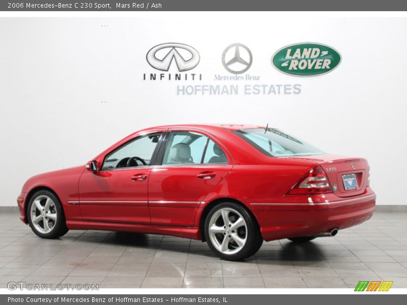 Mars Red / Ash 2006 Mercedes-Benz C 230 Sport