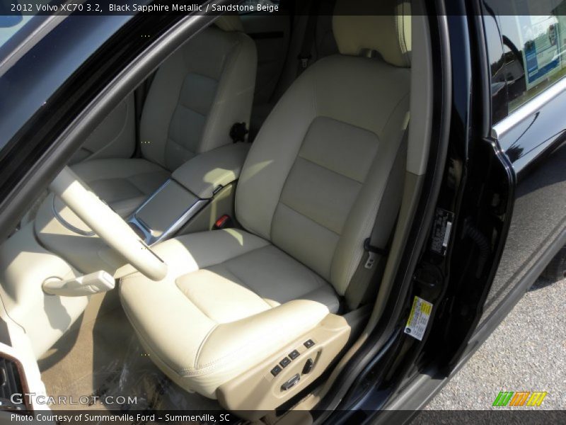 Black Sapphire Metallic / Sandstone Beige 2012 Volvo XC70 3.2