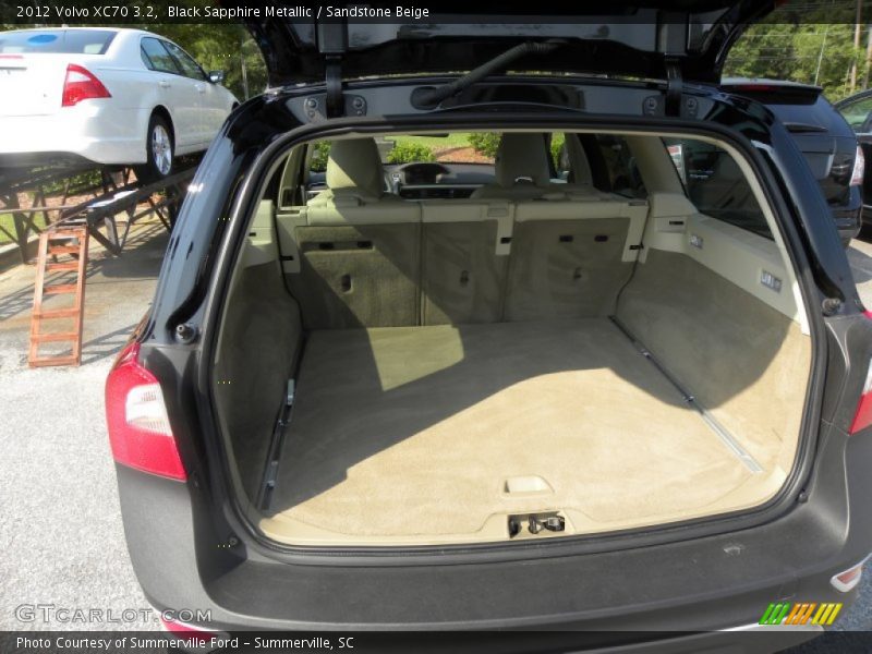 Black Sapphire Metallic / Sandstone Beige 2012 Volvo XC70 3.2
