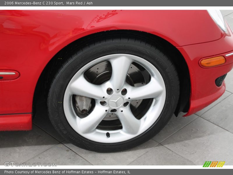 Mars Red / Ash 2006 Mercedes-Benz C 230 Sport