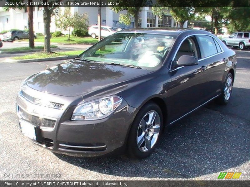 Taupe Gray Metallic / Ebony 2010 Chevrolet Malibu LT Sedan