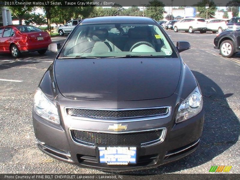 Taupe Gray Metallic / Ebony 2010 Chevrolet Malibu LT Sedan