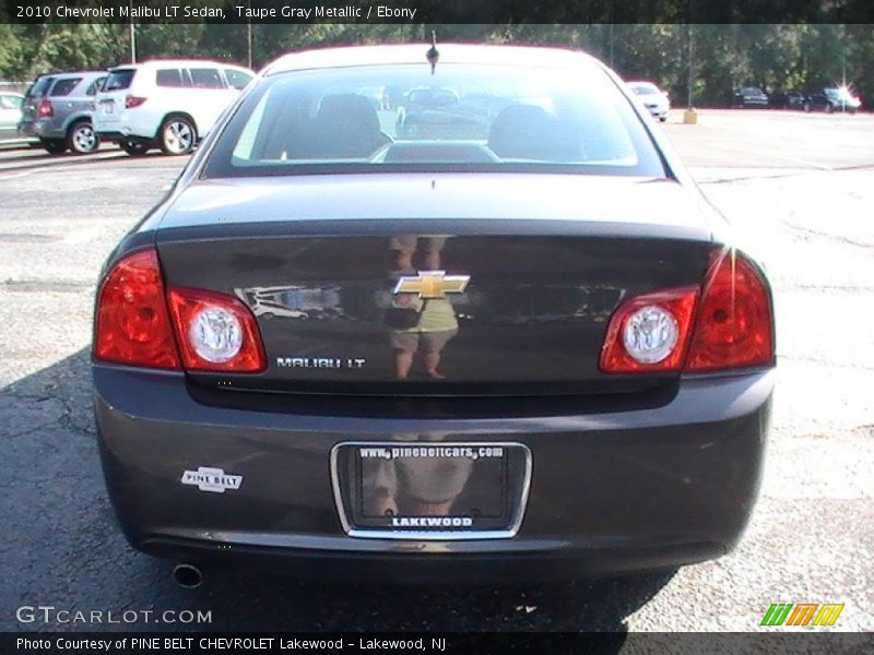 Taupe Gray Metallic / Ebony 2010 Chevrolet Malibu LT Sedan