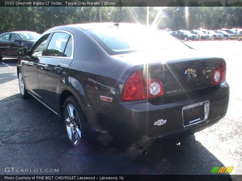Taupe Gray Metallic / Ebony 2010 Chevrolet Malibu LT Sedan