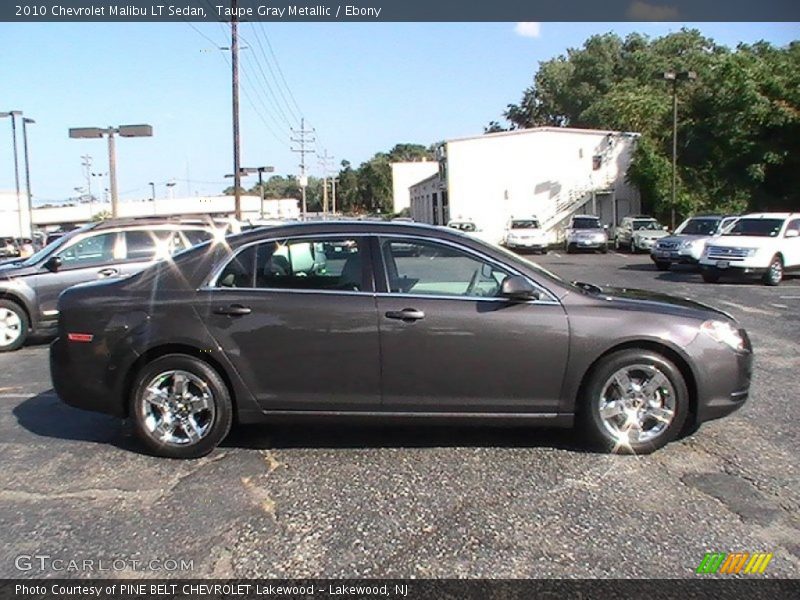 Taupe Gray Metallic / Ebony 2010 Chevrolet Malibu LT Sedan