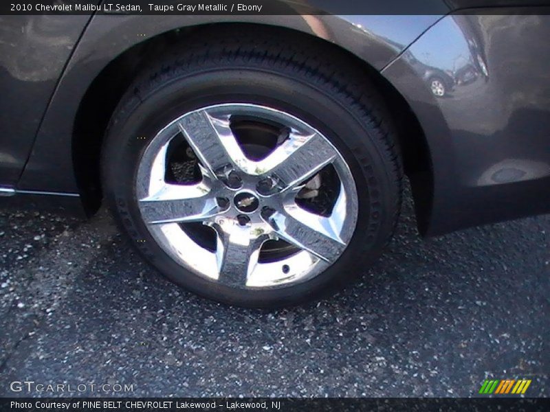 Taupe Gray Metallic / Ebony 2010 Chevrolet Malibu LT Sedan