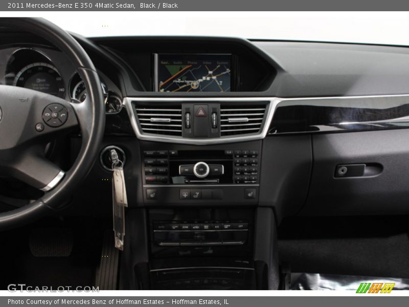 Black / Black 2011 Mercedes-Benz E 350 4Matic Sedan