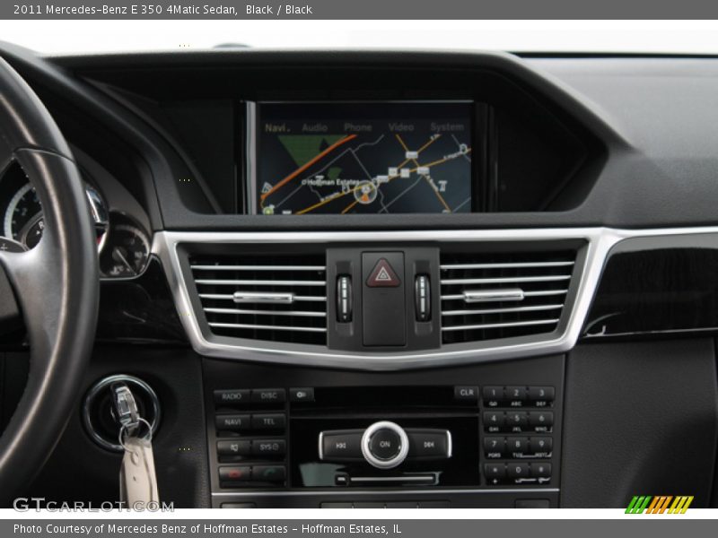Black / Black 2011 Mercedes-Benz E 350 4Matic Sedan