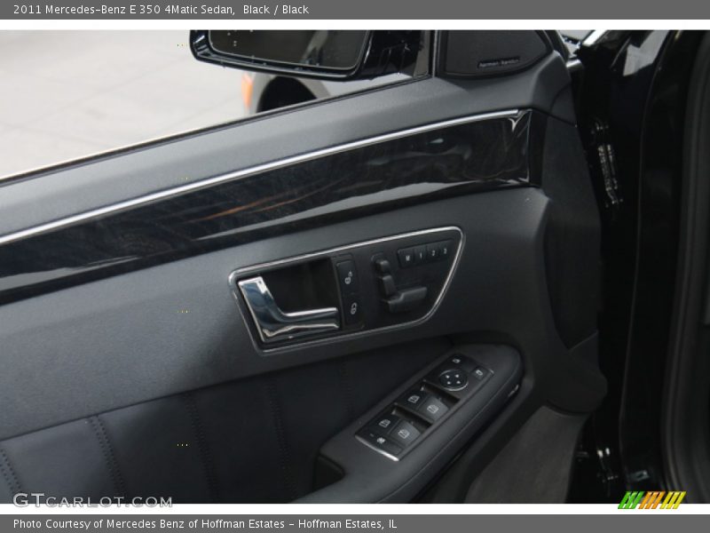 Black / Black 2011 Mercedes-Benz E 350 4Matic Sedan