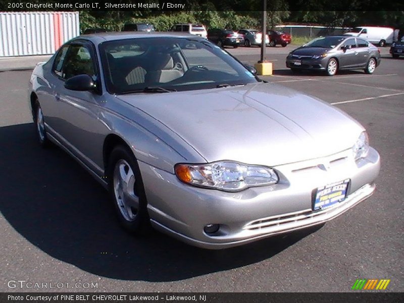 Silverstone Metallic / Ebony 2005 Chevrolet Monte Carlo LT
