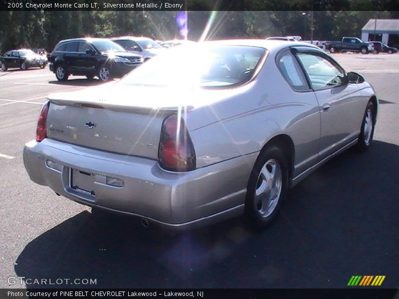 Silverstone Metallic / Ebony 2005 Chevrolet Monte Carlo LT