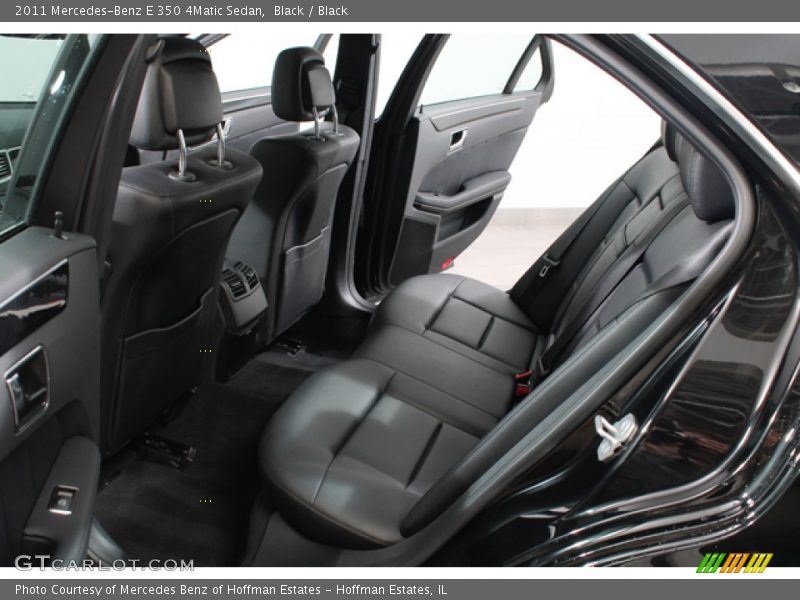 Black / Black 2011 Mercedes-Benz E 350 4Matic Sedan