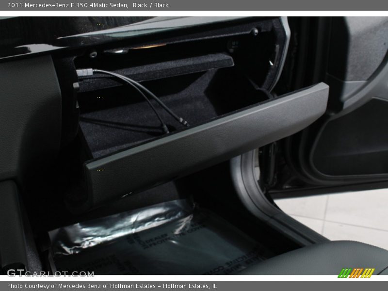 Black / Black 2011 Mercedes-Benz E 350 4Matic Sedan
