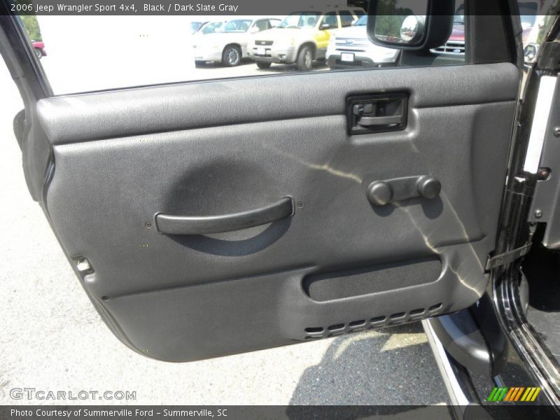 Black / Dark Slate Gray 2006 Jeep Wrangler Sport 4x4