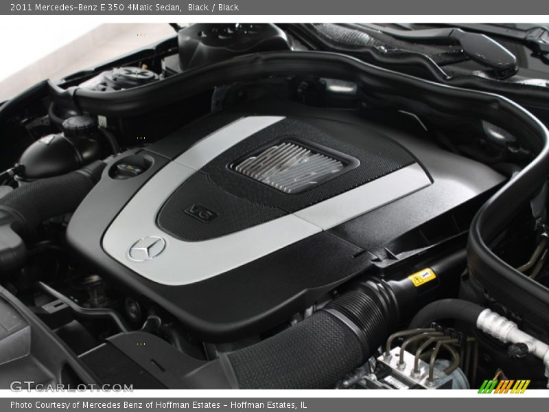 Black / Black 2011 Mercedes-Benz E 350 4Matic Sedan