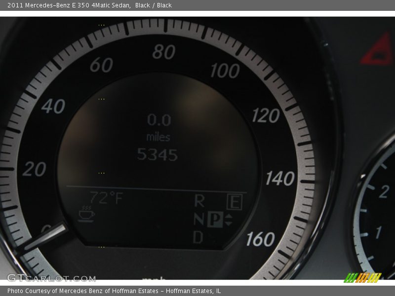 Black / Black 2011 Mercedes-Benz E 350 4Matic Sedan
