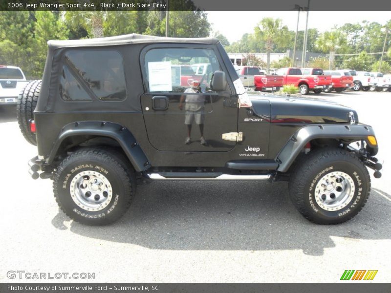 Black / Dark Slate Gray 2006 Jeep Wrangler Sport 4x4