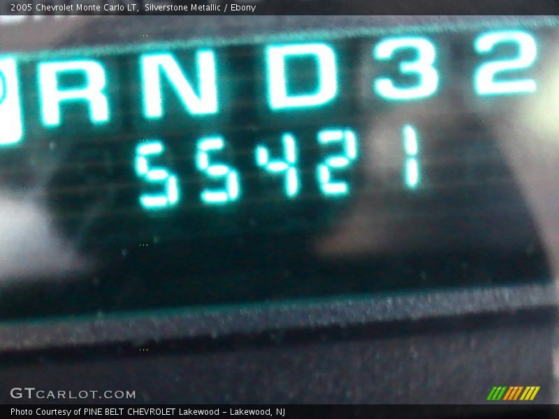Silverstone Metallic / Ebony 2005 Chevrolet Monte Carlo LT