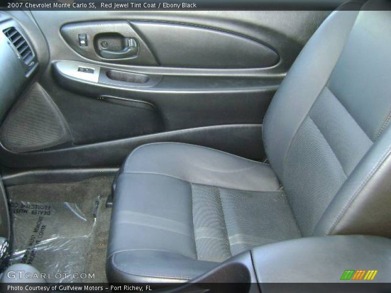 Red Jewel Tint Coat / Ebony Black 2007 Chevrolet Monte Carlo SS