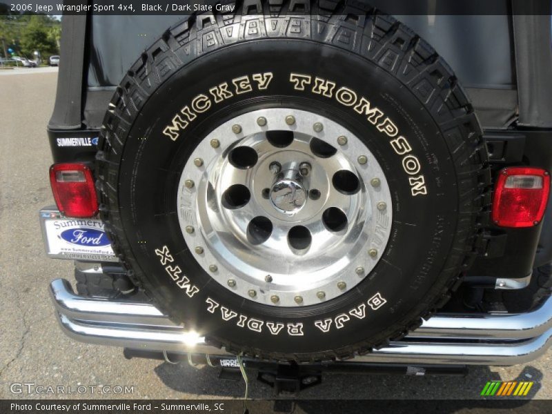 Black / Dark Slate Gray 2006 Jeep Wrangler Sport 4x4