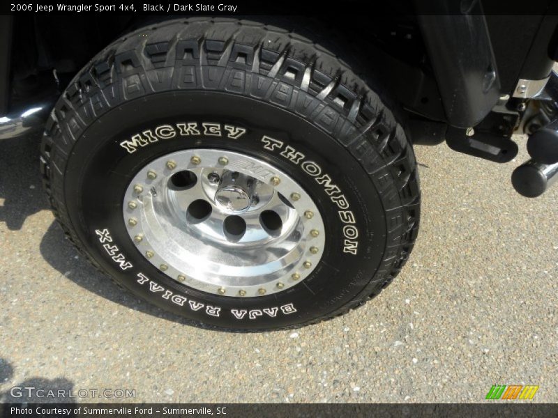 Black / Dark Slate Gray 2006 Jeep Wrangler Sport 4x4