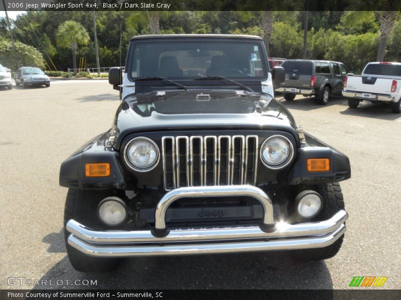 Black / Dark Slate Gray 2006 Jeep Wrangler Sport 4x4
