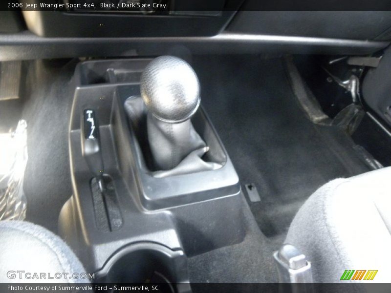 Black / Dark Slate Gray 2006 Jeep Wrangler Sport 4x4