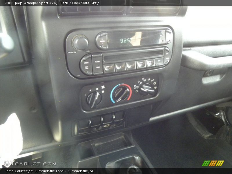 Black / Dark Slate Gray 2006 Jeep Wrangler Sport 4x4