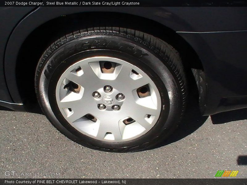 Steel Blue Metallic / Dark Slate Gray/Light Graystone 2007 Dodge Charger
