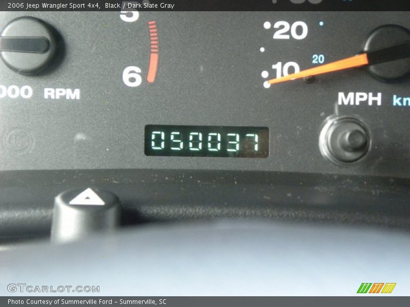 Black / Dark Slate Gray 2006 Jeep Wrangler Sport 4x4