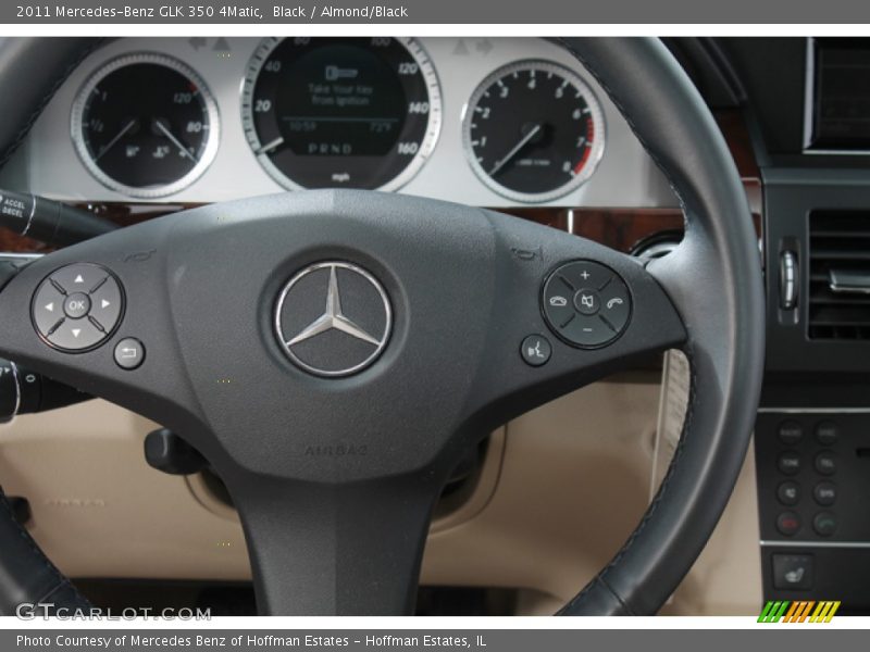 Black / Almond/Black 2011 Mercedes-Benz GLK 350 4Matic