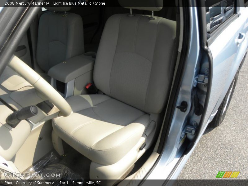 Light Ice Blue Metallic / Stone 2008 Mercury Mariner I4