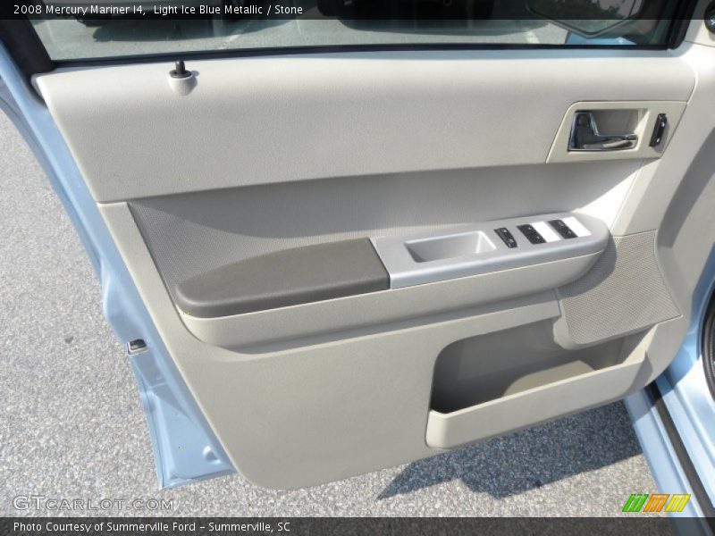 Light Ice Blue Metallic / Stone 2008 Mercury Mariner I4