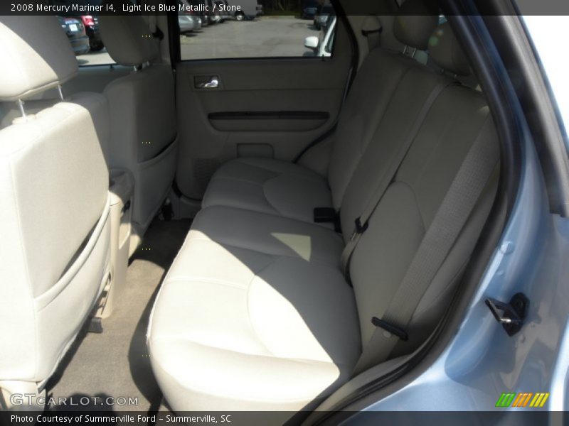 Light Ice Blue Metallic / Stone 2008 Mercury Mariner I4