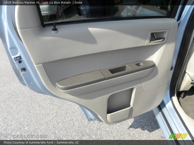 Light Ice Blue Metallic / Stone 2008 Mercury Mariner I4