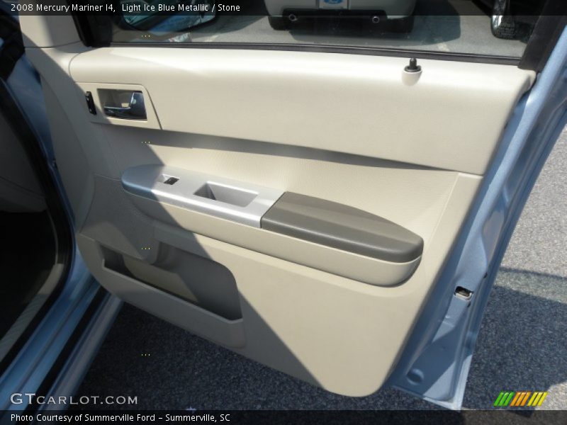 Light Ice Blue Metallic / Stone 2008 Mercury Mariner I4