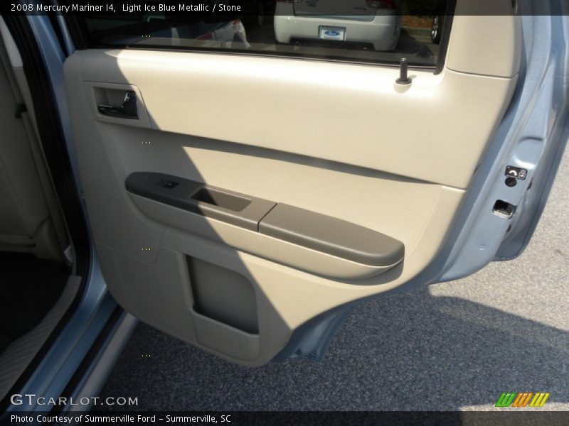 Light Ice Blue Metallic / Stone 2008 Mercury Mariner I4