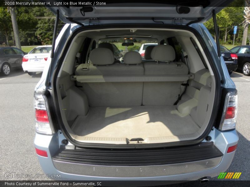 Light Ice Blue Metallic / Stone 2008 Mercury Mariner I4