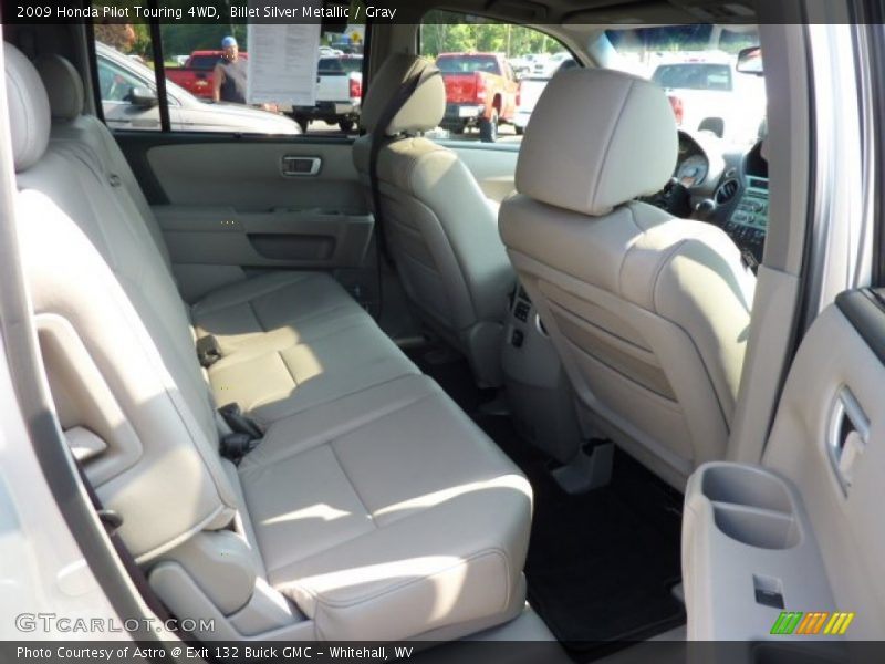 Billet Silver Metallic / Gray 2009 Honda Pilot Touring 4WD