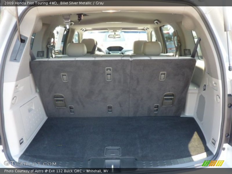 Billet Silver Metallic / Gray 2009 Honda Pilot Touring 4WD