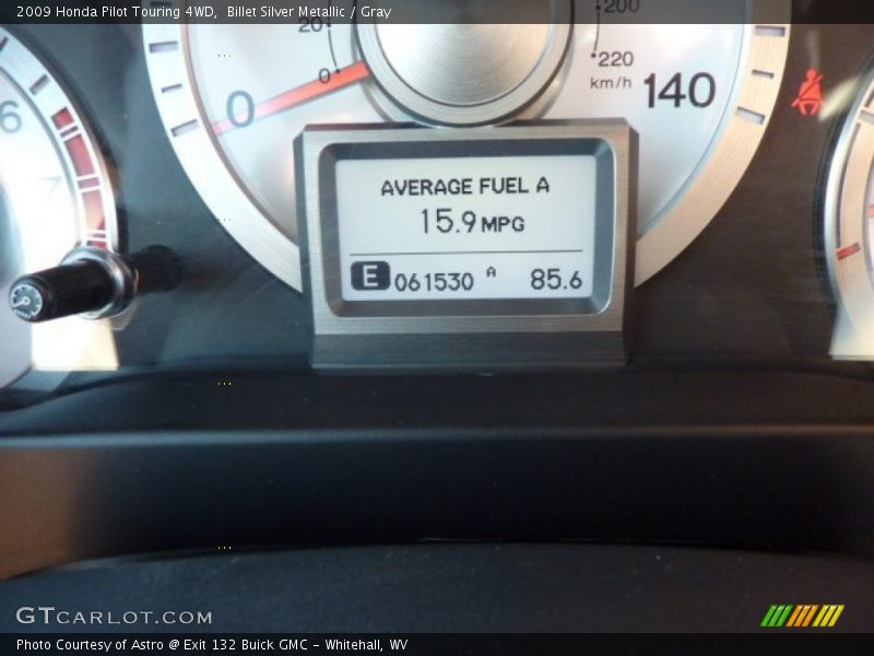 Billet Silver Metallic / Gray 2009 Honda Pilot Touring 4WD