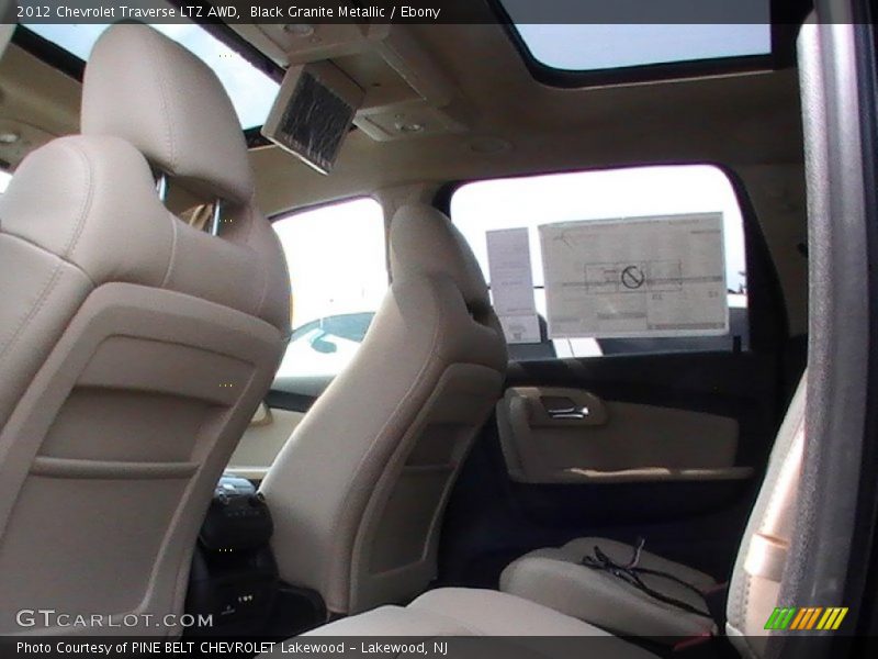 Black Granite Metallic / Ebony 2012 Chevrolet Traverse LTZ AWD