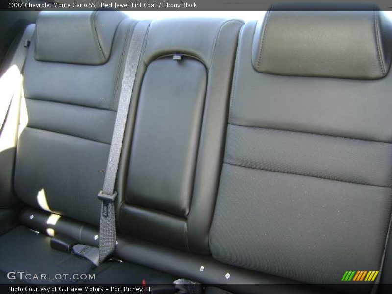 Red Jewel Tint Coat / Ebony Black 2007 Chevrolet Monte Carlo SS