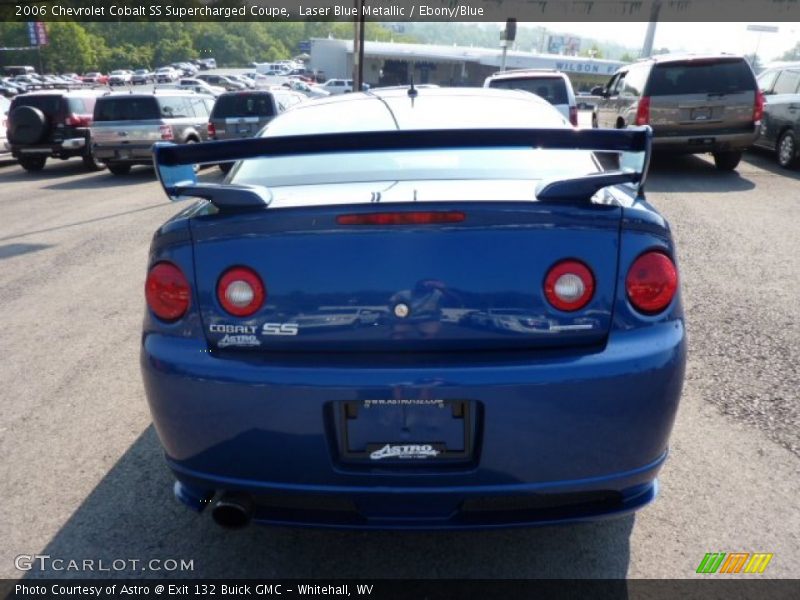 Laser Blue Metallic / Ebony/Blue 2006 Chevrolet Cobalt SS Supercharged Coupe