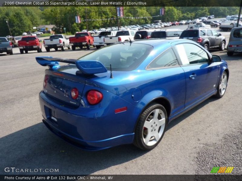 Laser Blue Metallic / Ebony/Blue 2006 Chevrolet Cobalt SS Supercharged Coupe