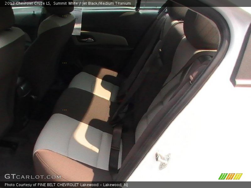 Summit White / Jet Black/Medium Titanium 2012 Chevrolet Cruze LS