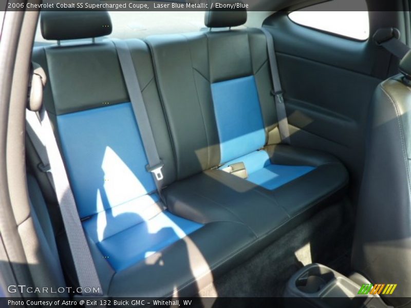 Rear Seat of 2006 Cobalt SS Supercharged Coupe