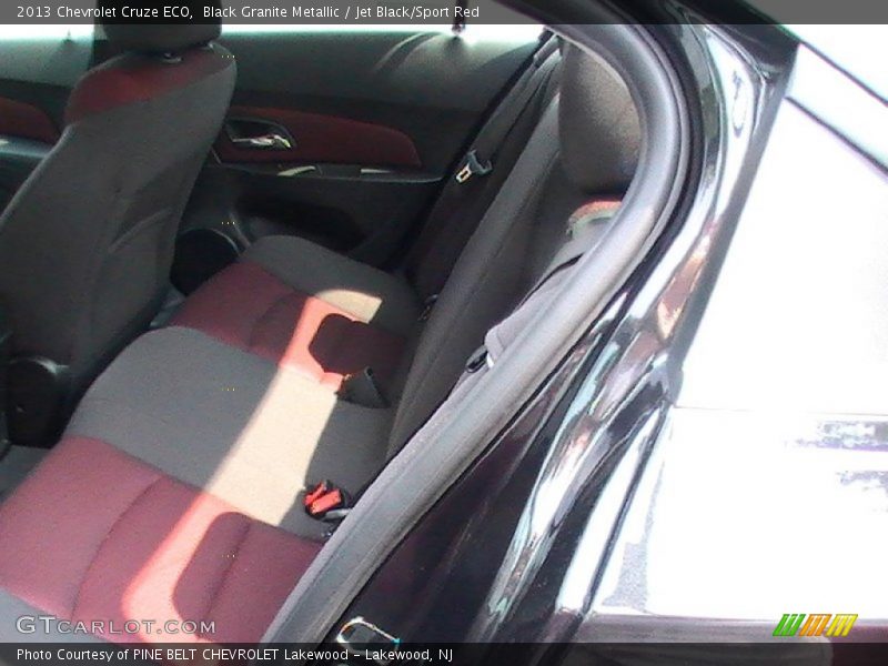 Rear Seat of 2013 Cruze ECO